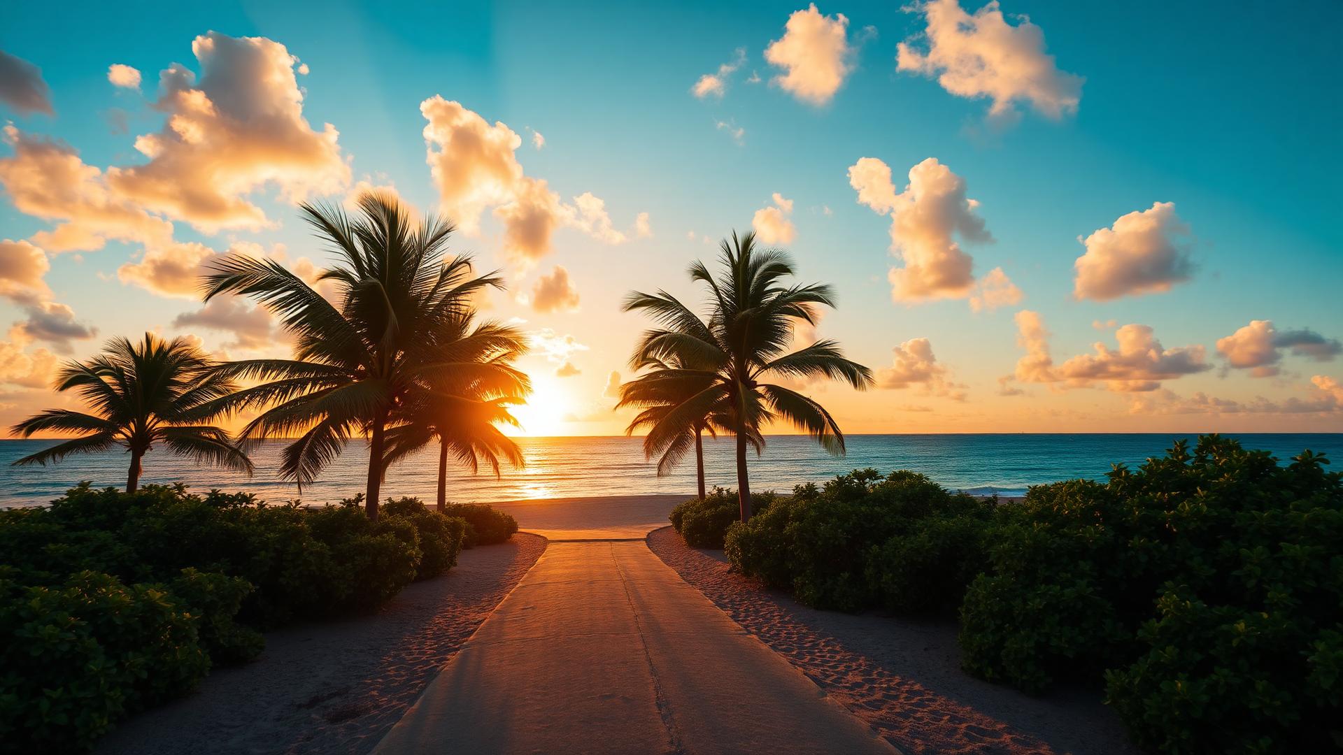 Tropical island pathway symbolizing the next step toward early retirement abroad.